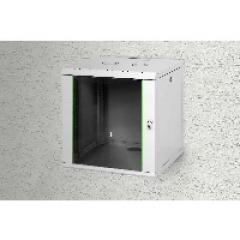 NWS Wandschrank 19 12HE Digitus 643x600x600 mm, Farbe Grau (RAL 7035)