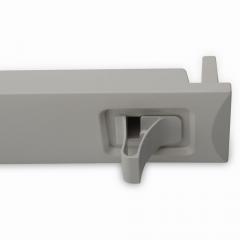 NWSZ Blindabdeckung 19 1HE Digitus, Snap-In, Material ABS Farbe Grau