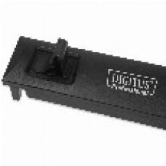 NWSZ Blindabdeckung 19 1HE Digitus, Snap-In, Material ABS Farbe black