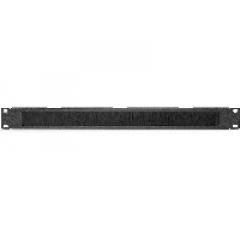 NWSZ Kabelbürstenleiste 19 1HE Digitus 44x483x11 mm, Bürstenöffnung 27x423 mm, Farbe black (RAL 9005)