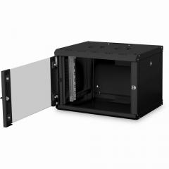 NWS Wandschrank 19 7HE Digitus420x600x450 mm, Farbe black (RAL 9005)