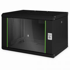 NWS Wandschrank 19 7HE Digitus420x600x450 mm, Farbe black (RAL 9005)