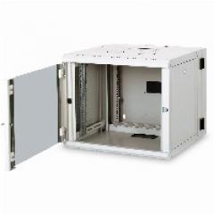 NWS Wandschrank 19 9HE Digitus, schwenkbar 509x600x600 mm, Farbe Grau (RAL 7035)