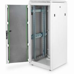 Netzwerkschrank 19 26HE Digitus 1342x600x600 mm, Farbe Grau (RAL 7035)
