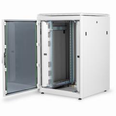 Netzwerkschrank 19 22HE Digitus 1164x800x800 mm, Farbe Grau (RAL 7035)