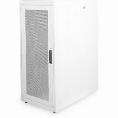 Serverschrank freistehend 19 26HE Digitus 1260x600x1000 mm, Farbe Grau (RAL 7035), einzelne perforierte Fronttür