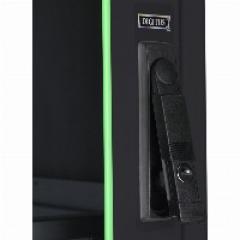 Netzwerkschrank 19 42HE Digitus 2053x800x800 mm, Farbe black (RAL 9005), mit Glasfronttür