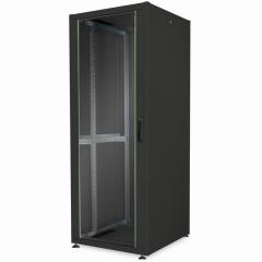 Netzwerkschrank 19 42HE Digitus 2053x800x800 mm, Farbe black (RAL 9005), mit Glasfronttür
