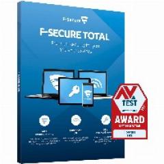 F-SECURE Total Security and VPN - 3 Devices, 1 Year - ESD-Download ESD